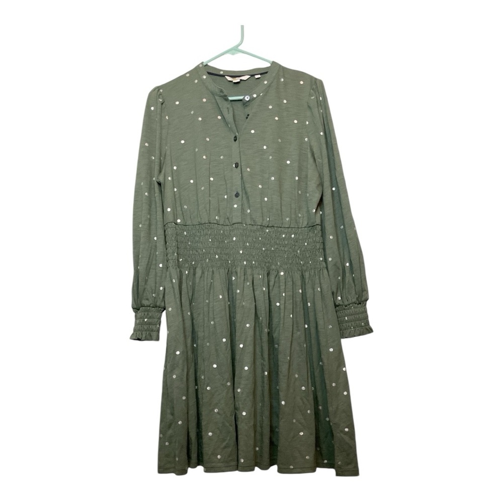 Women’s Boden smocked jersey dress, size 10P